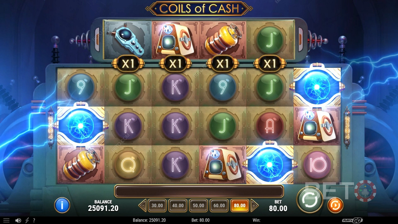 Coils of Cash Jogo Grátis