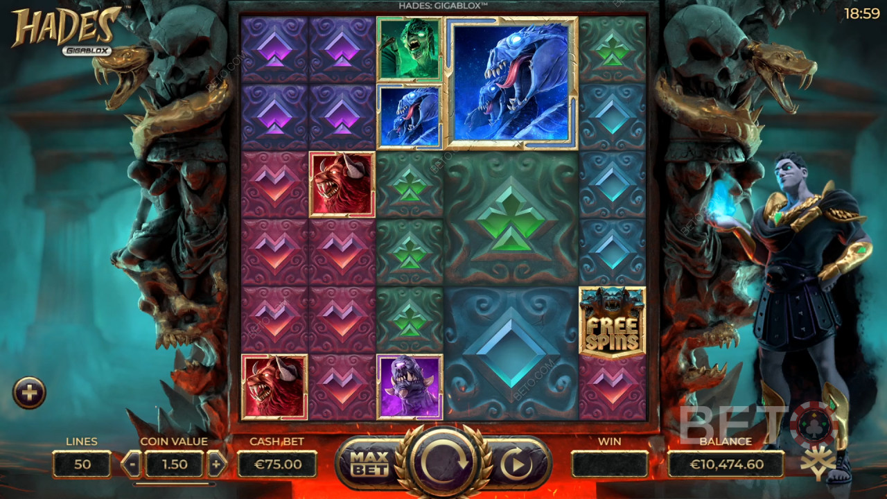 Hades Gigablox Avaliação por BETO Slots