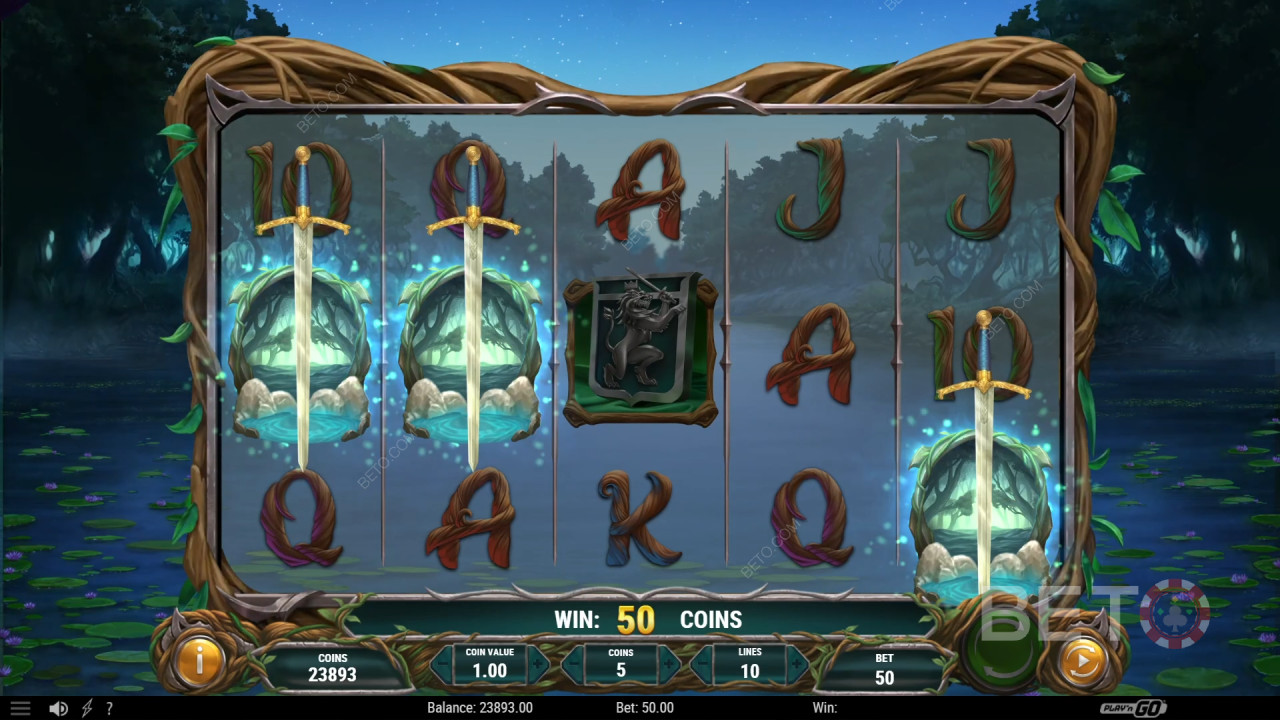 Lord Merlin and the Lady of the Lake Resenha feita por BETO Slots