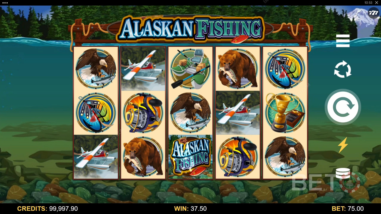 A slot Alaskan Fishing é uma aventura de pesca única