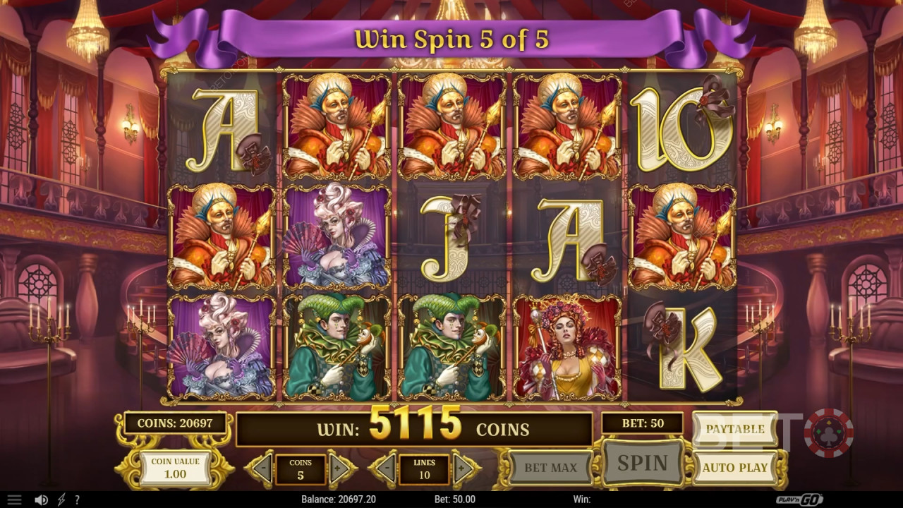 Slot Online Royal Masquerade - O nosso veredicto