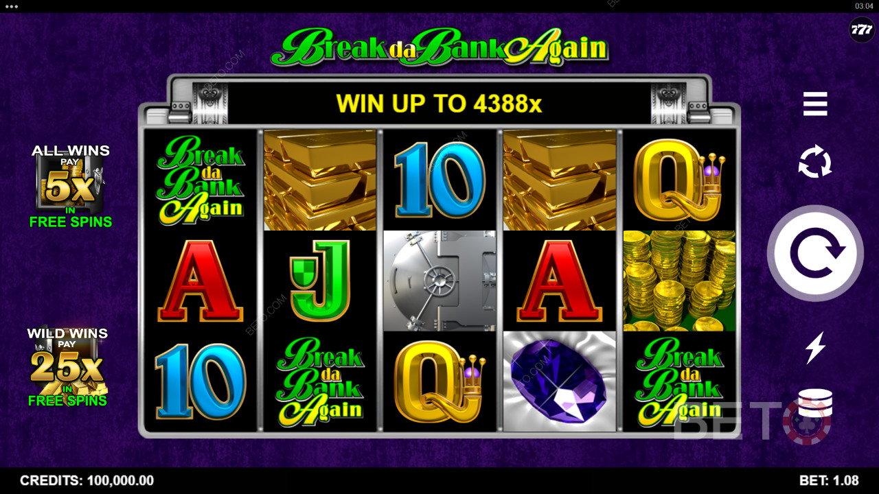 Break da Bank Again Avaliação por BETO Slots