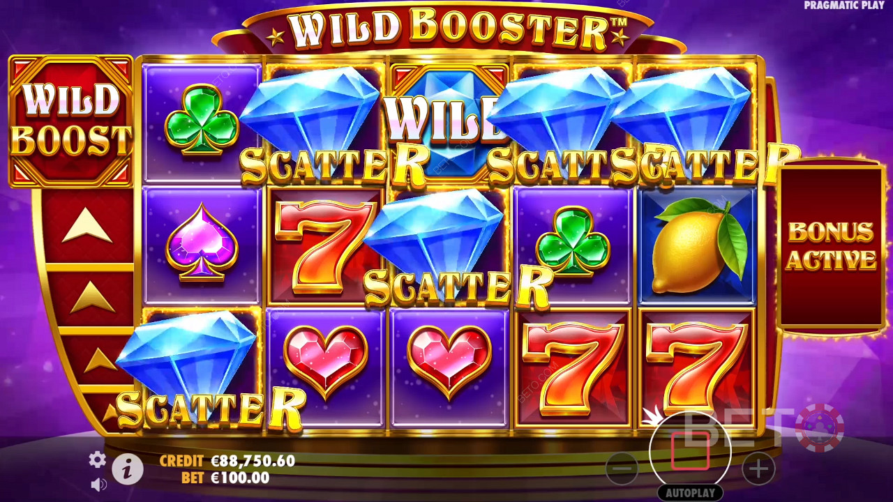 Avaliação do Wild Booster por BETO Slots
