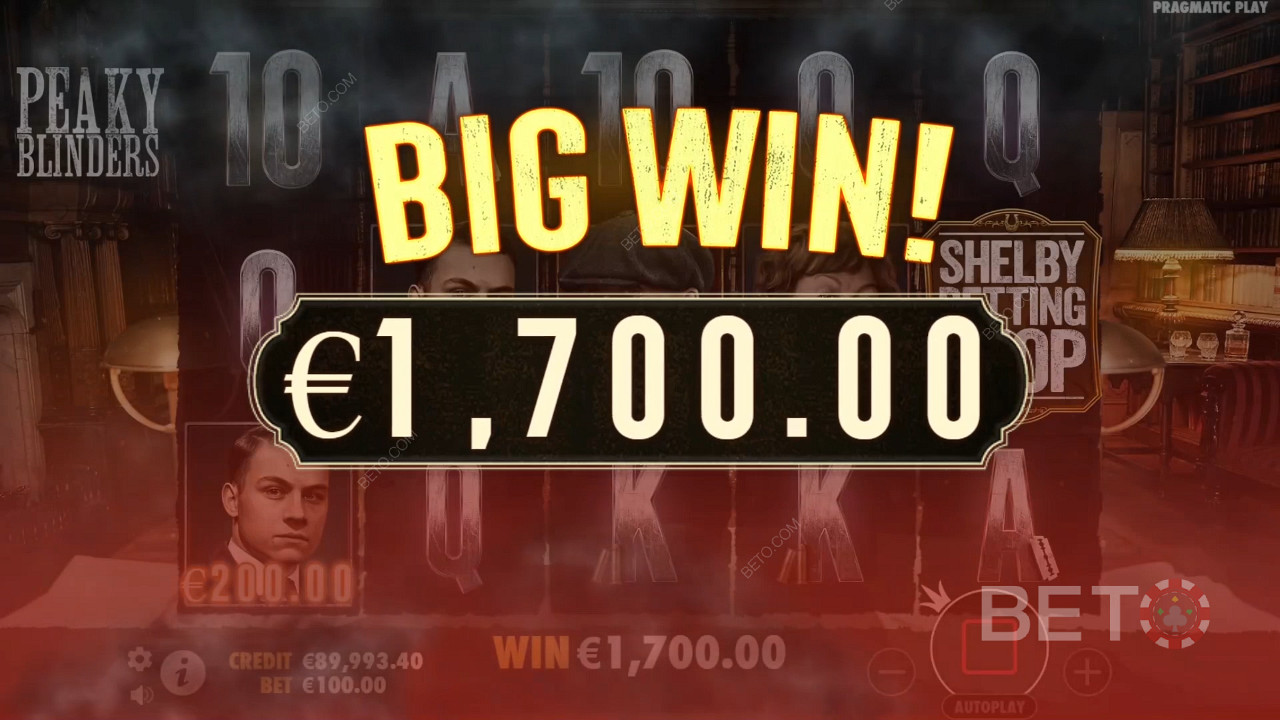 Ganhe 2.022 vezes a sua aposta na slot de vídeo Peaky Blinders!