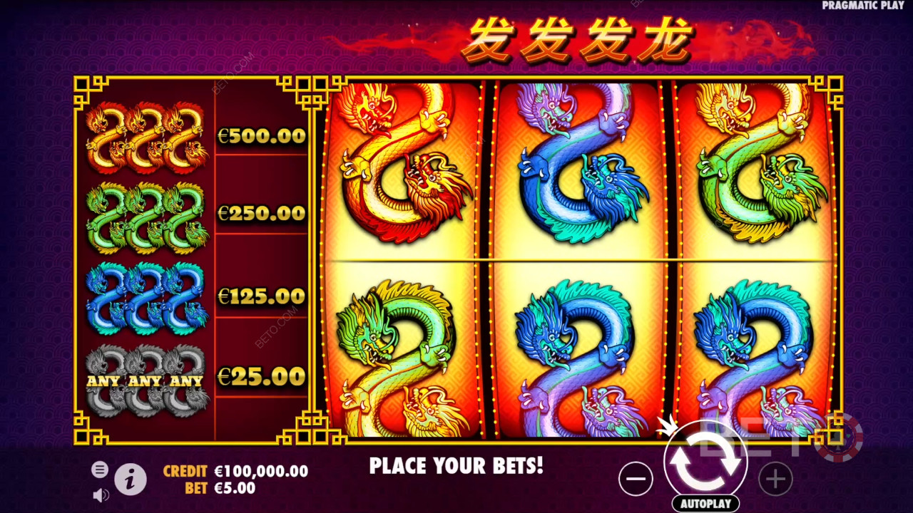Veredicto sobre a Slot 888 Dragons Online
