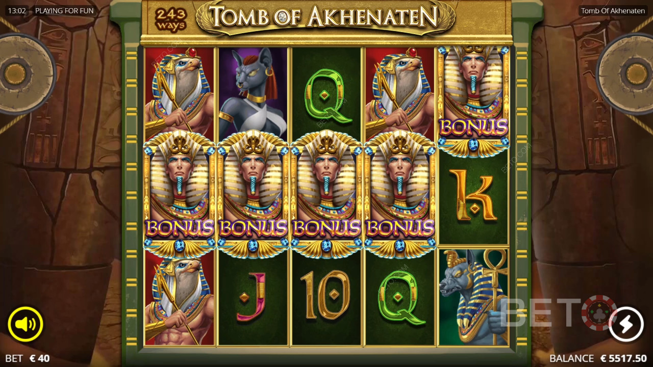 Tomb of Akhenaten Resenha de BETO Slots