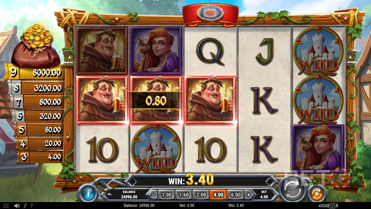 Ganhe 6.500x a sua aposta na Slot Sherwood Gold!