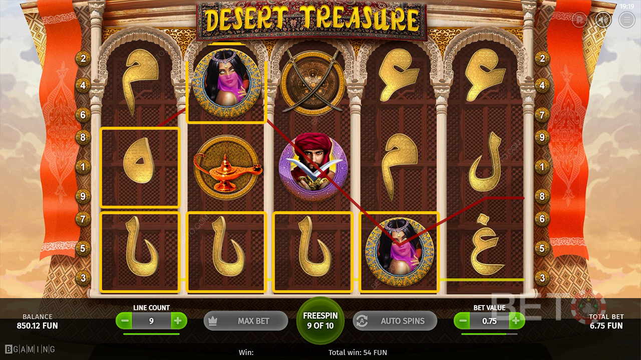 Desert Treasure Avaliação por BETO Slots