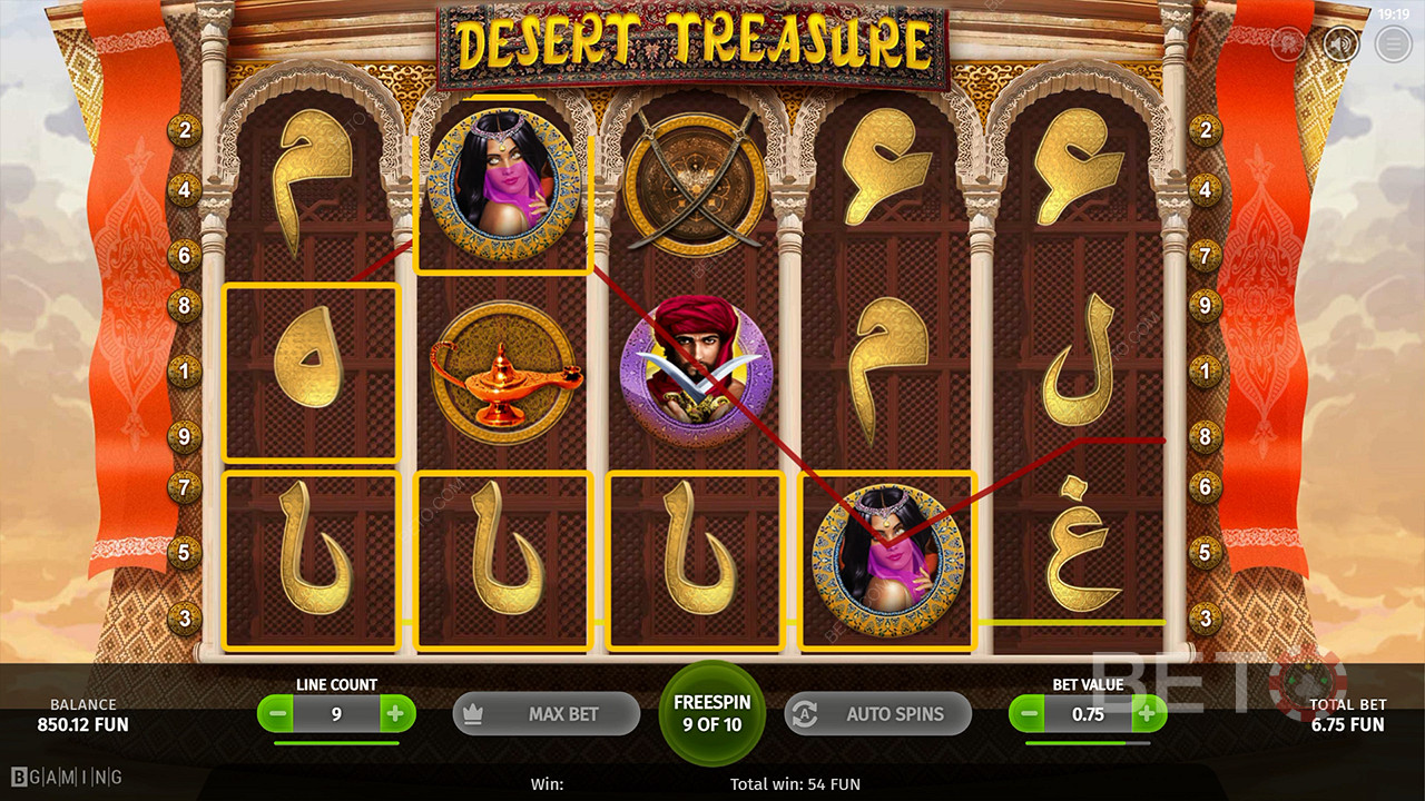 Desert Treasure (BGaming)  Jogo Grátis