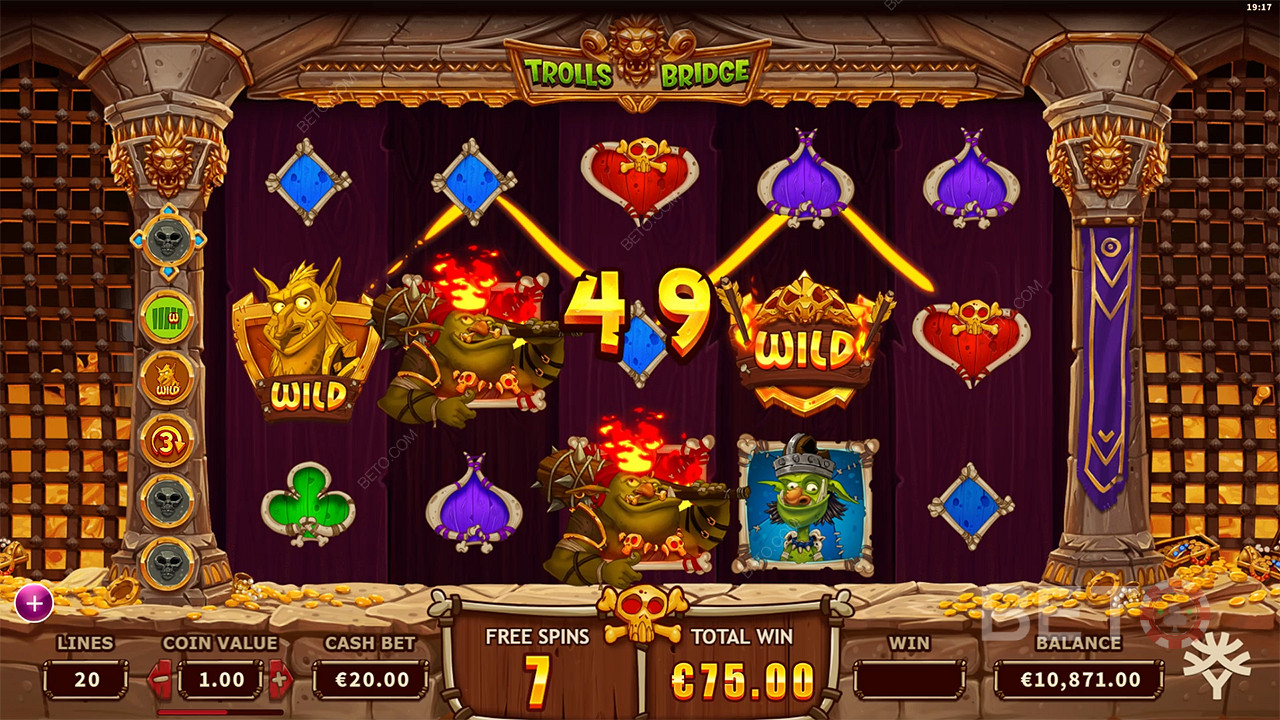 Trolls Bridge (Yggdrasil)  Jogo Grátis