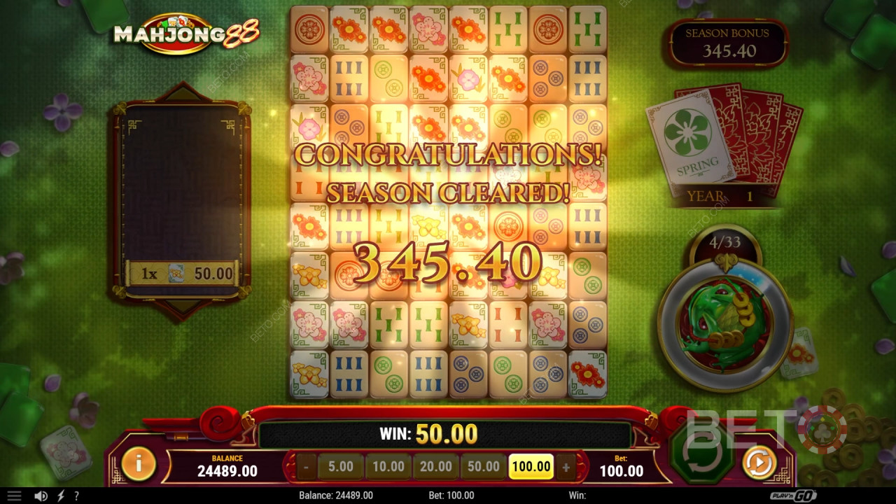 Funcionalidades de bónus explicadas em Mahjong 88 por Play