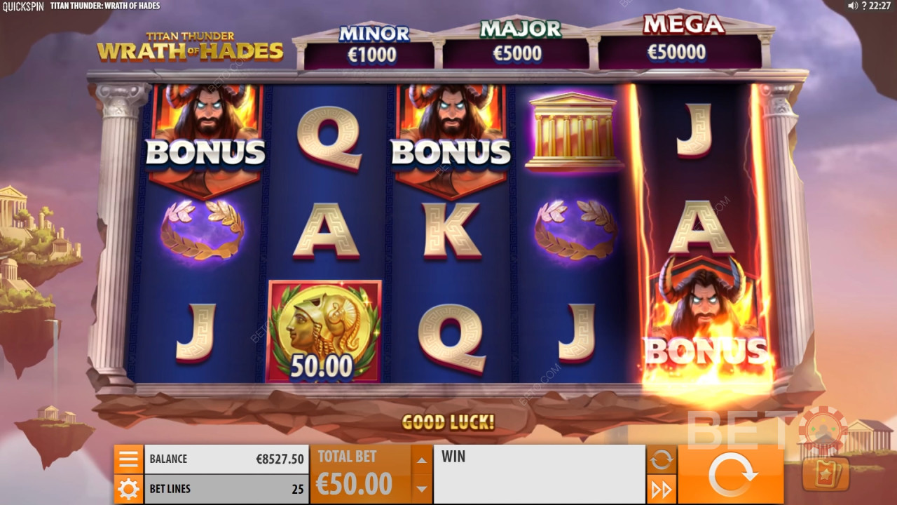 Titan Thunder: Crítica da Wrath of Hades por BETO Slots