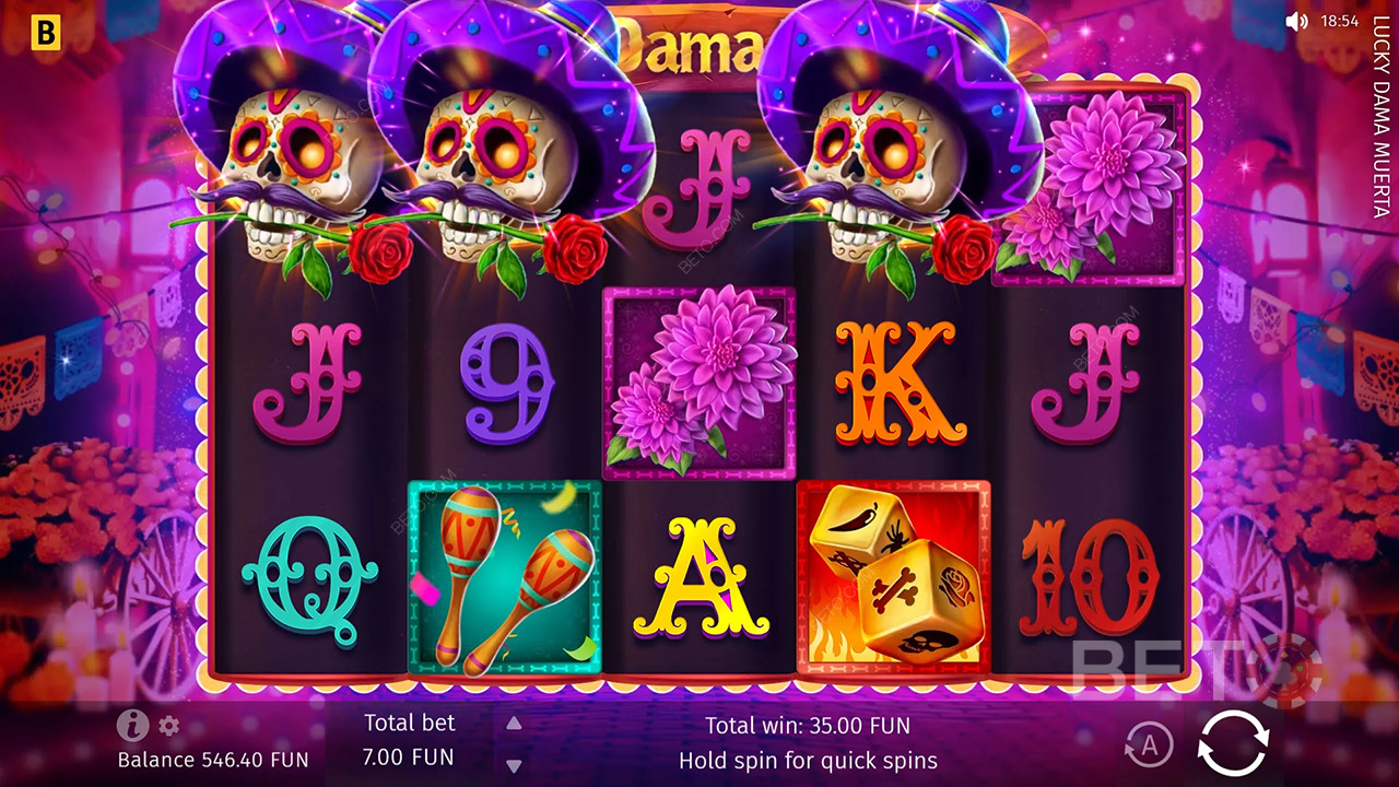 Lucky Dama Muerta Resenha de BETO Slots