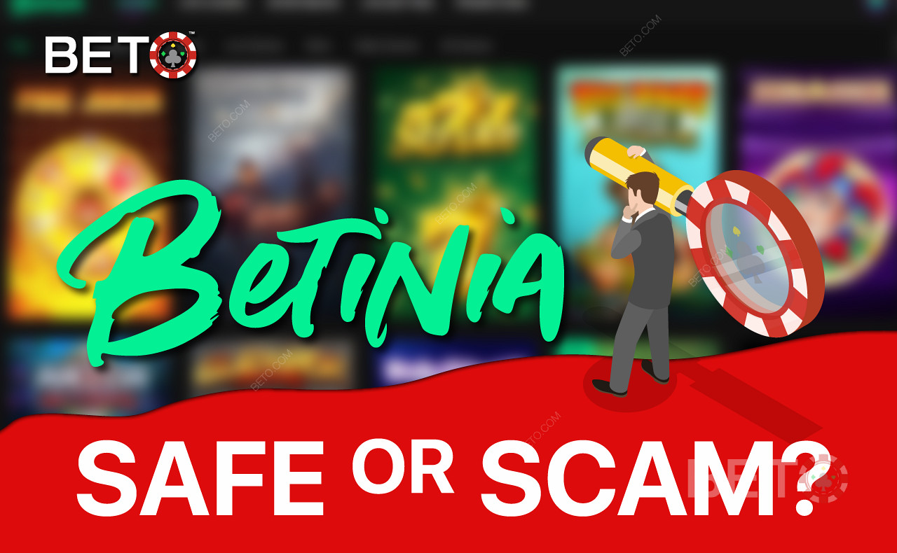 Descubra se o Betinia Casino é legítimo ou não nesta análise do casino