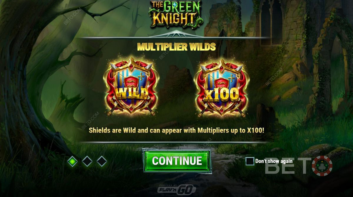 Multiplicador Especial Wilds in The Green Knight