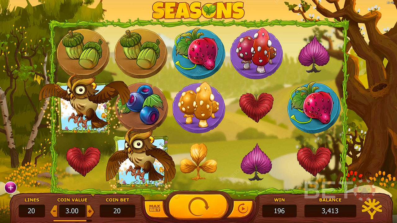 Seasons (Yggdrasil)  Jogo Grátis