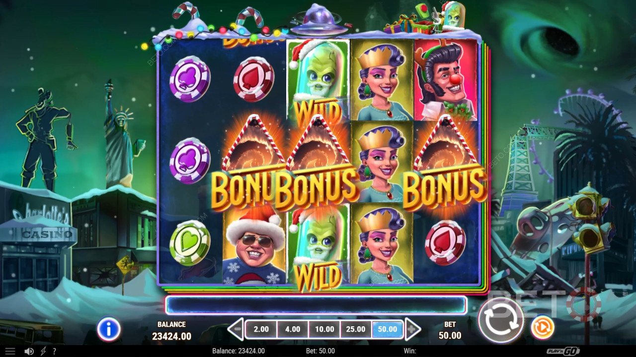 Invading Vegas Las Christmas Resenha feita por BETO Slots