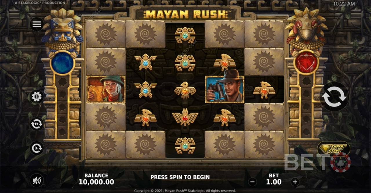 Slot de Vídeo Mayan Rush