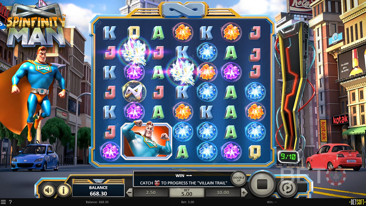 Spinfinity Man Resenha de BETO Slots