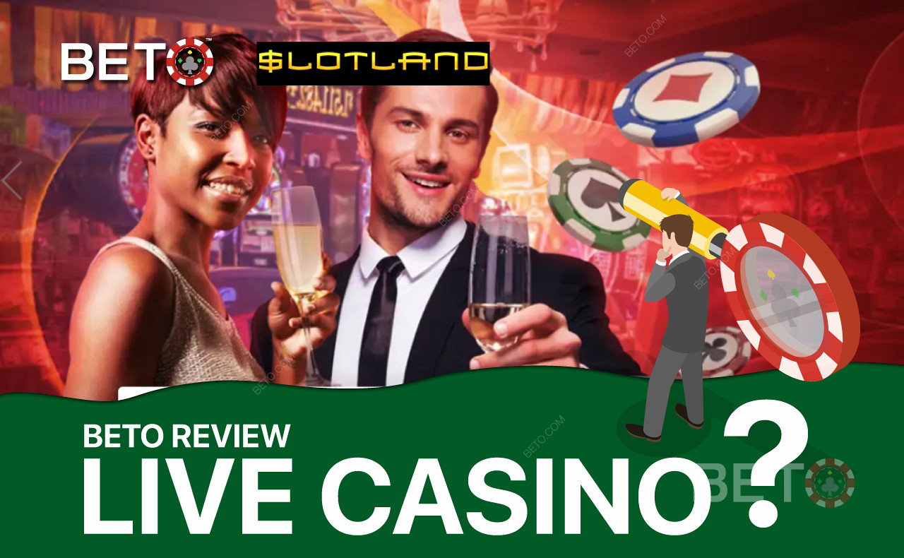 Infelizmente, a Slotland não oferece jogos de casino ao vivo