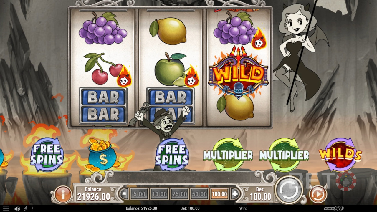 Charlie Chance in Hell to Pay Resenha por BETO Slots