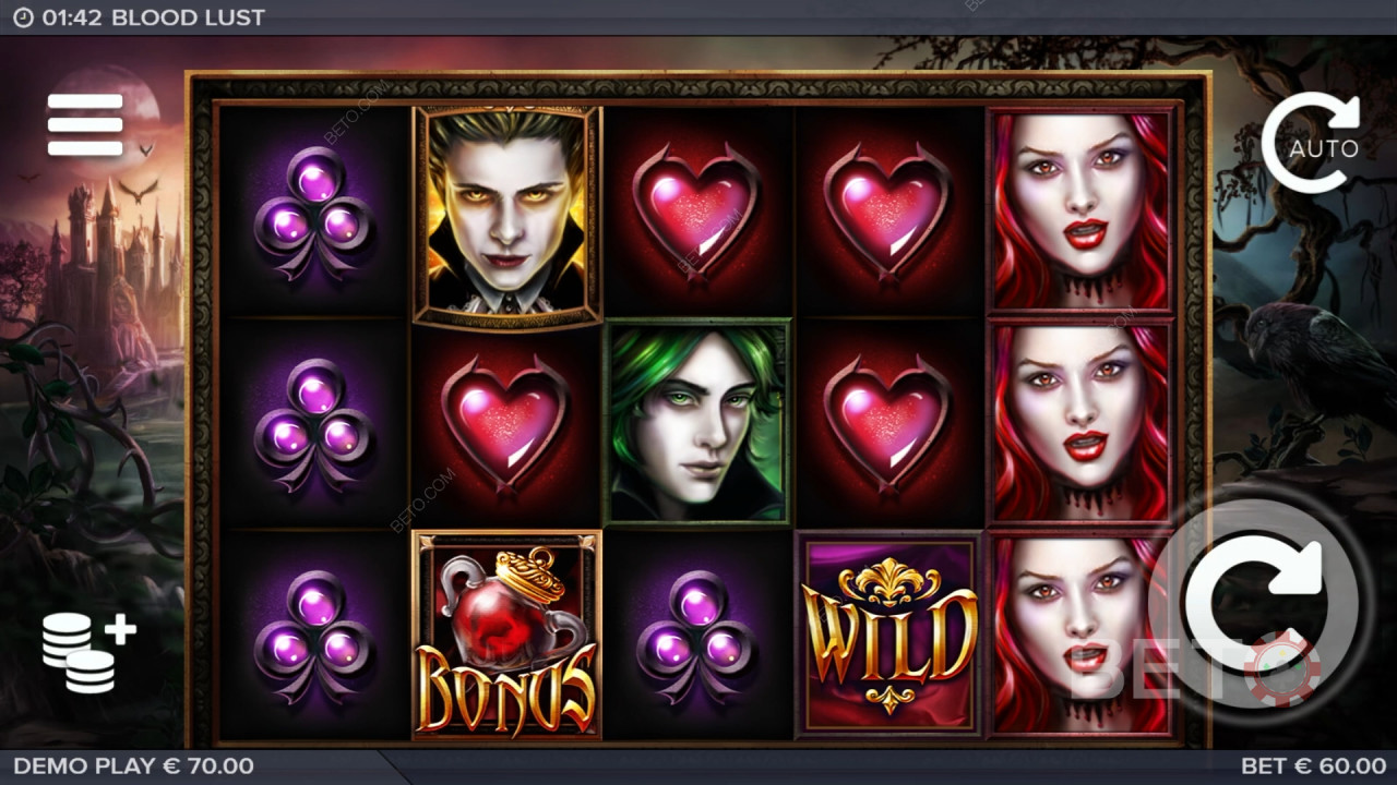 Blood Lust Resenha de BETO Slots