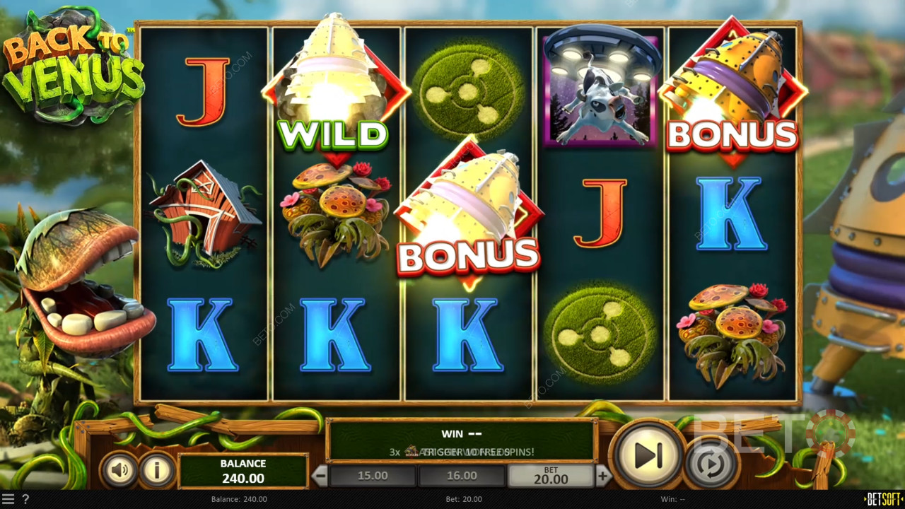 Back To Venus Resenha de BETO Slots