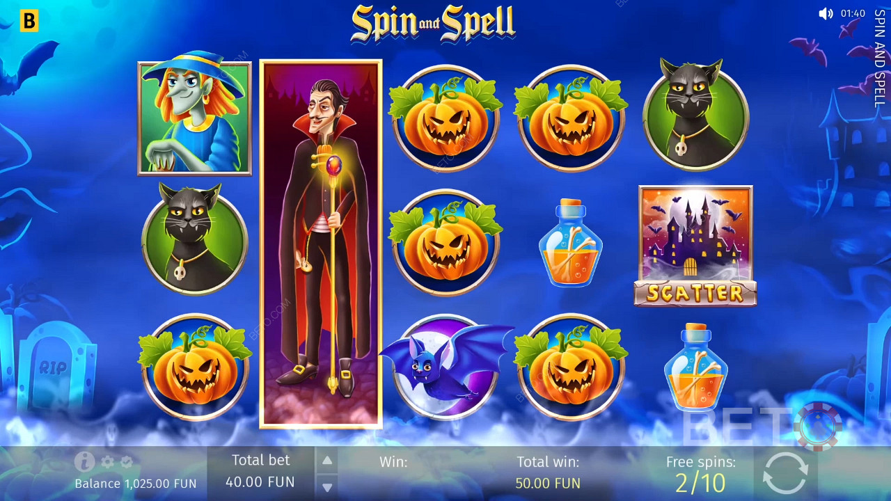 Spin and Spell Jogo Grátis