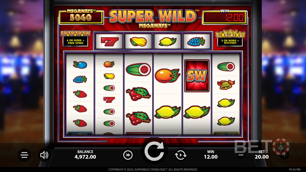 Super Wild Megaways Jogo Grátis