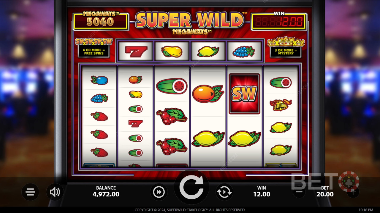 Super Wild Megaways Resenha por BETO Slots