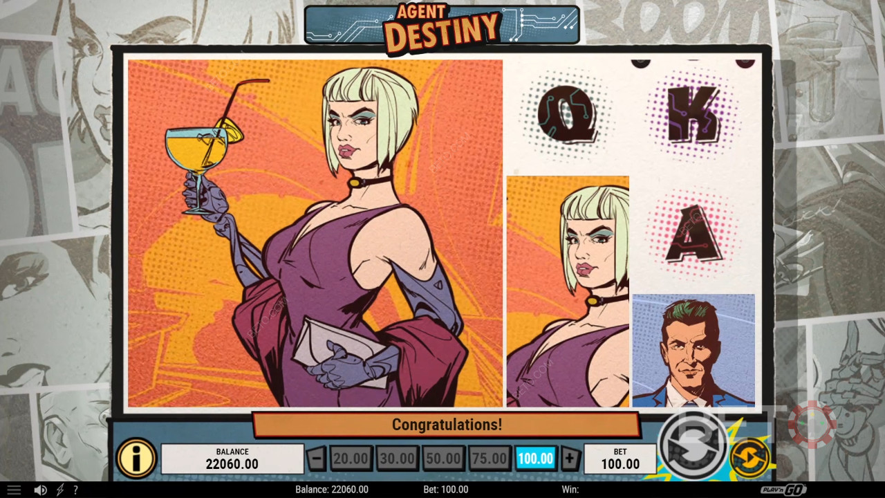 Avaliação do Agent Destiny por BETO Slots