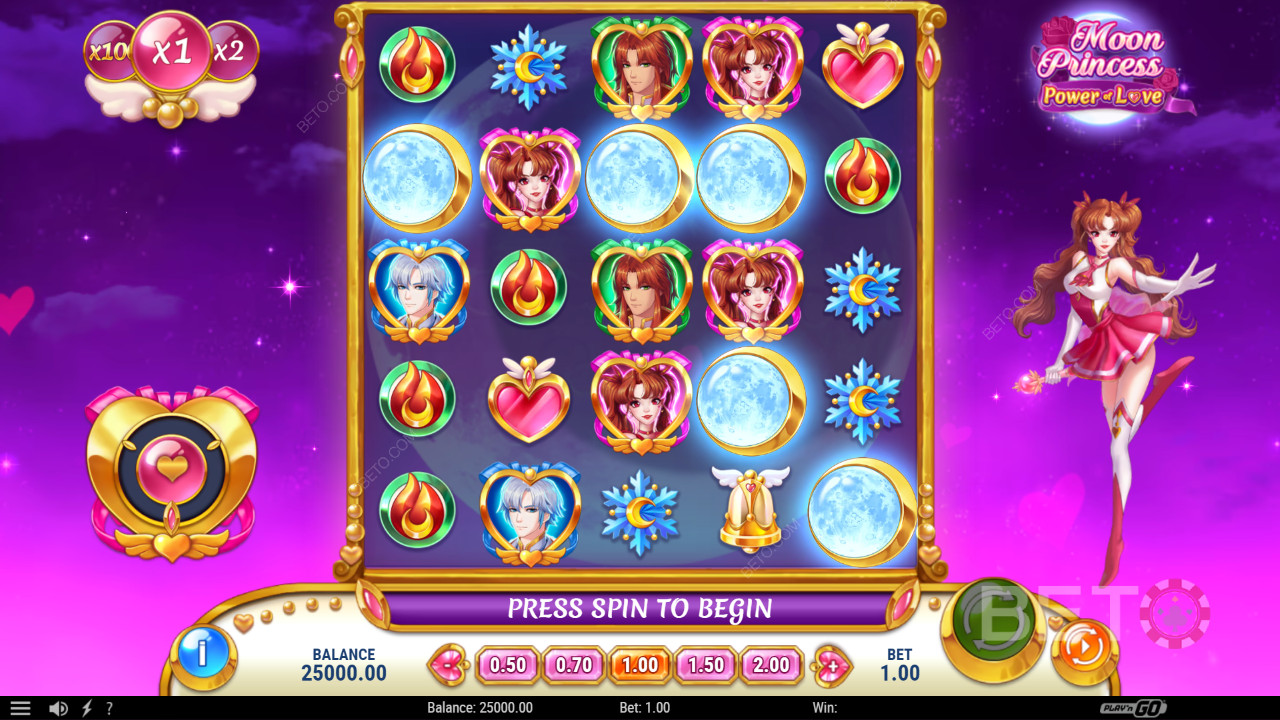 Moon Princess Power of Love Resenha feita por BETO Slots