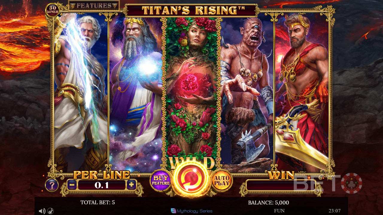Titans Rising Resenha feita por BETO Slots