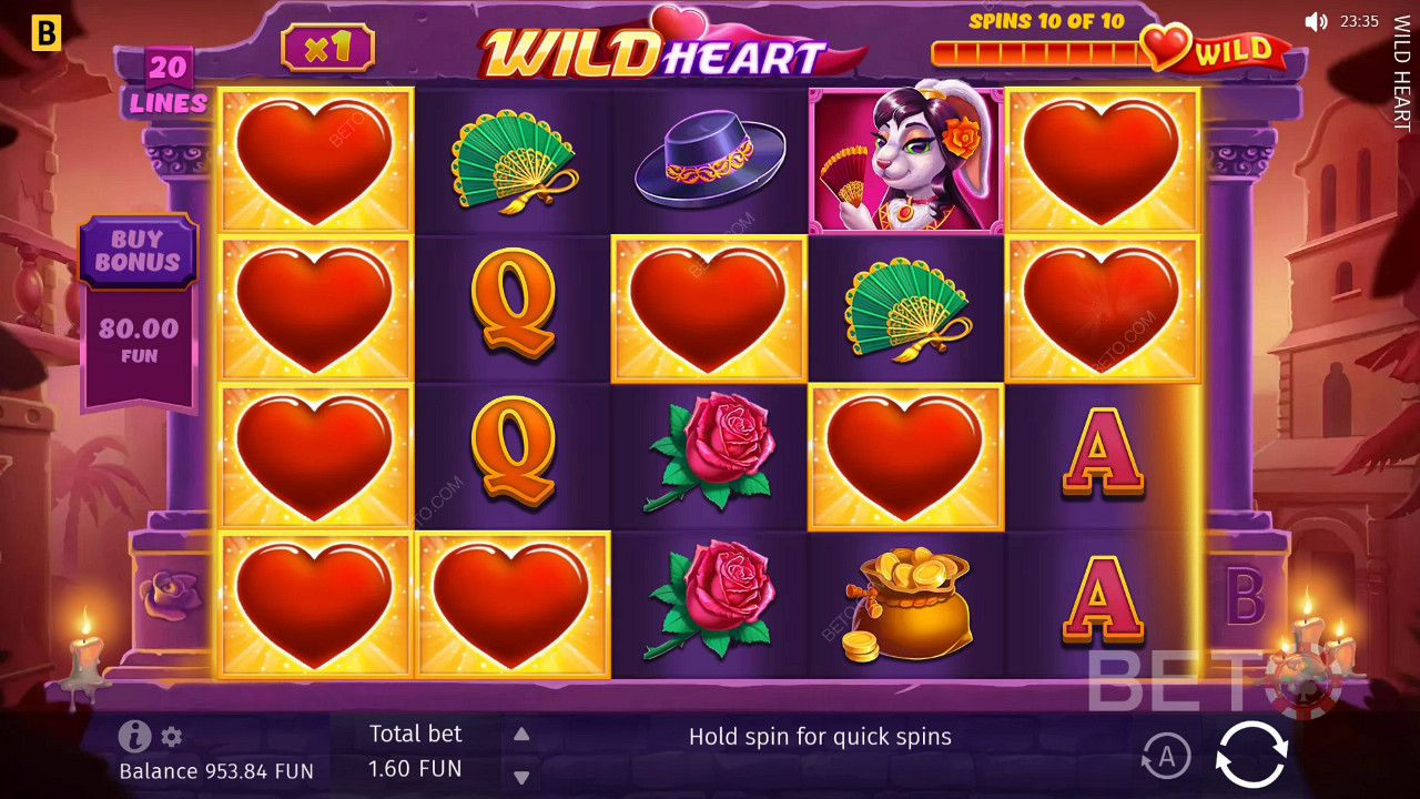 Wild Heart Jogo Grátis