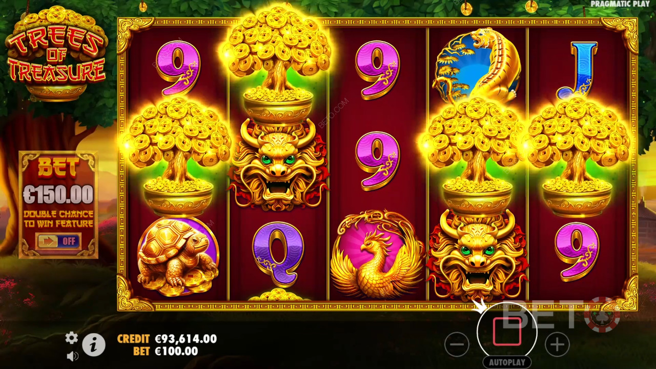 Revisão de Trees of Treasure por BETO Slots