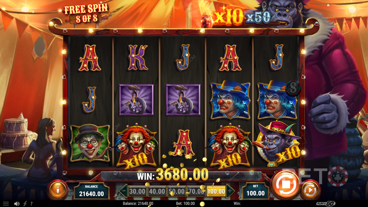 3 Clown Monty 2 Avaliação de BETO Slots