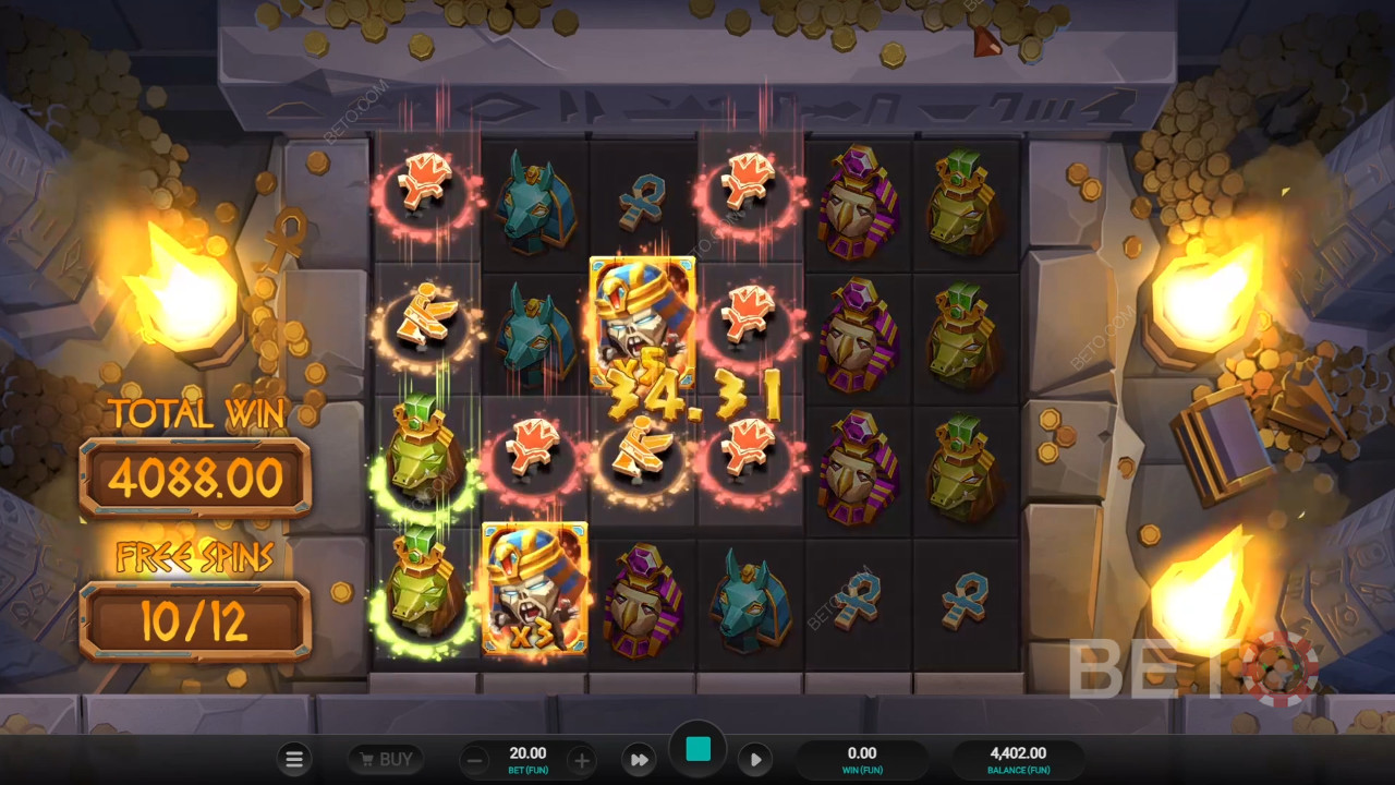 Ramses Revenge Avaliação por BETO Slots