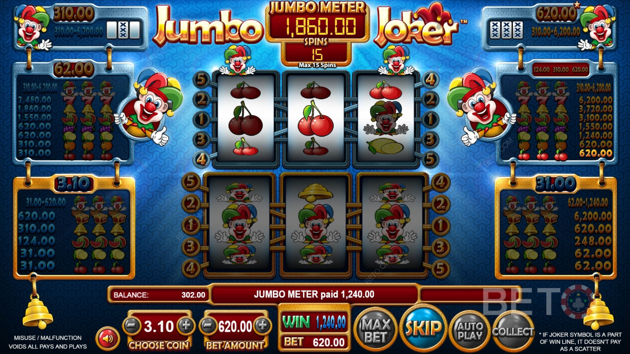 Jumbo Joker Avaliação por BETO Slots