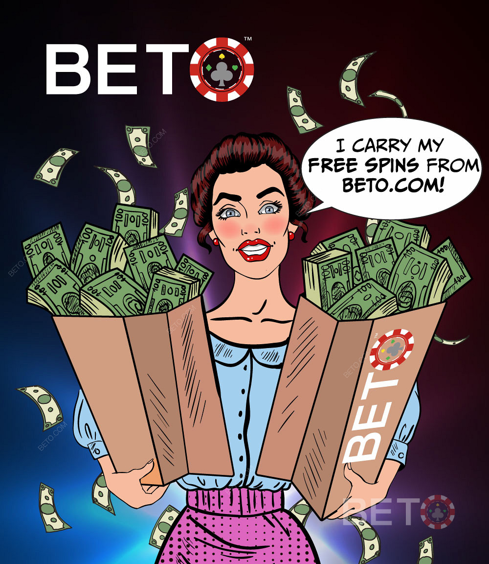 Obtenha o seu casino freespins e cash spins do BETO.com