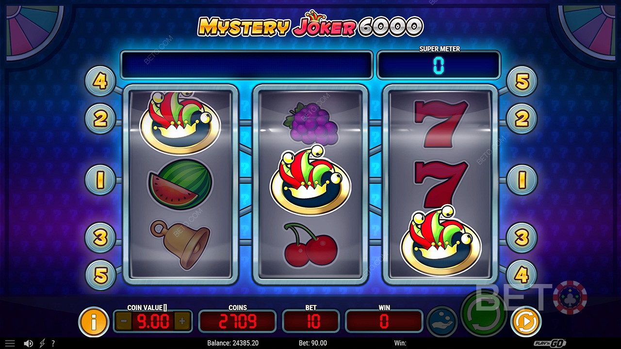 Tema e design: Mistério nostálgico do casino