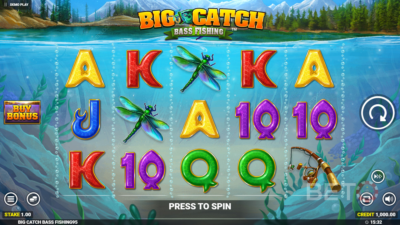 Big Catch Bass Fishing Slot - O nosso veredito