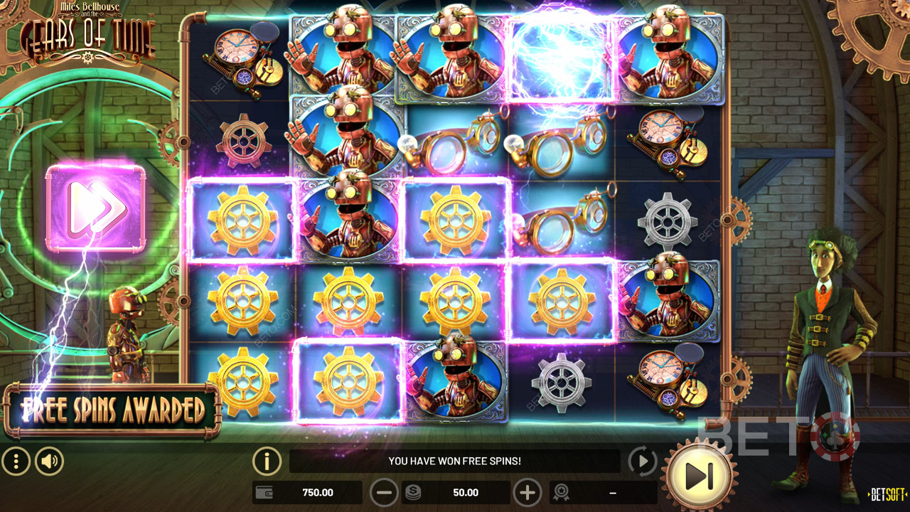 Miles Bellhouse And The Gears Of Time Resenha por BETO Slots