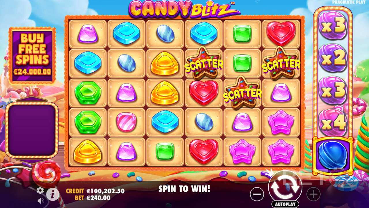 Slot Machine Candy Blitz - O nosso veredito