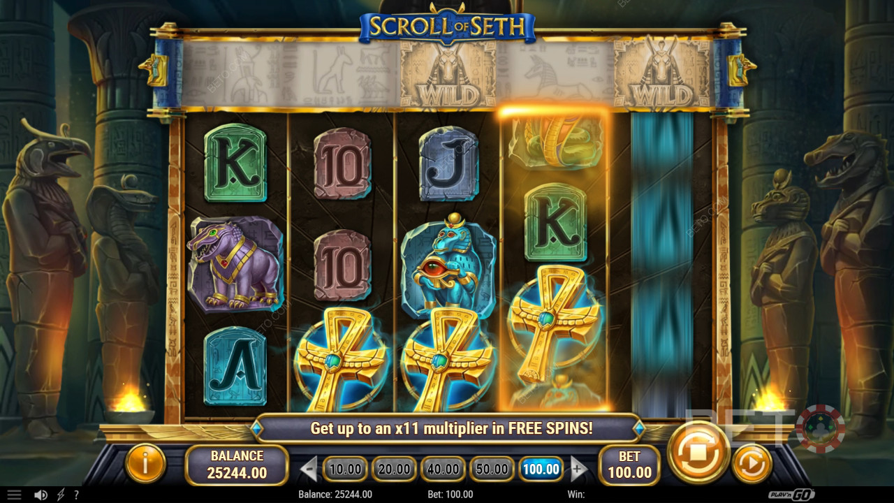 Scroll of Seth Avaliação por BETO Slots