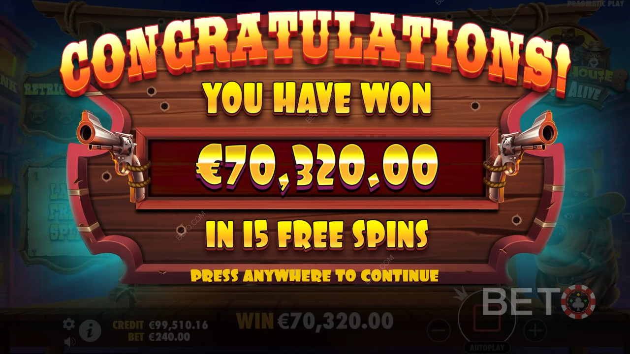 Ganhe 10.000x a sua aposta na Slot Online The Dog House Dog or Alive!