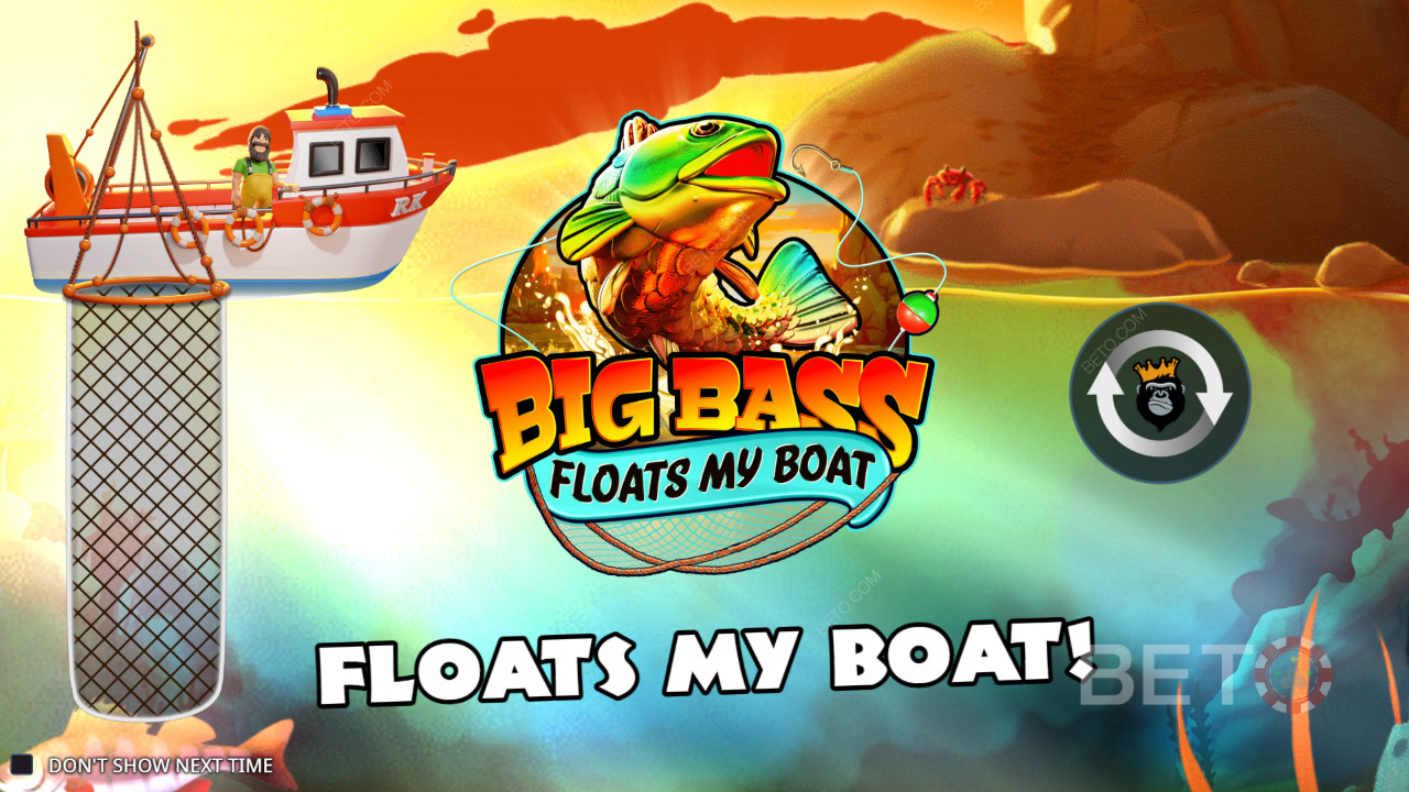Tema e design: Aventura de pesca Extravaganza