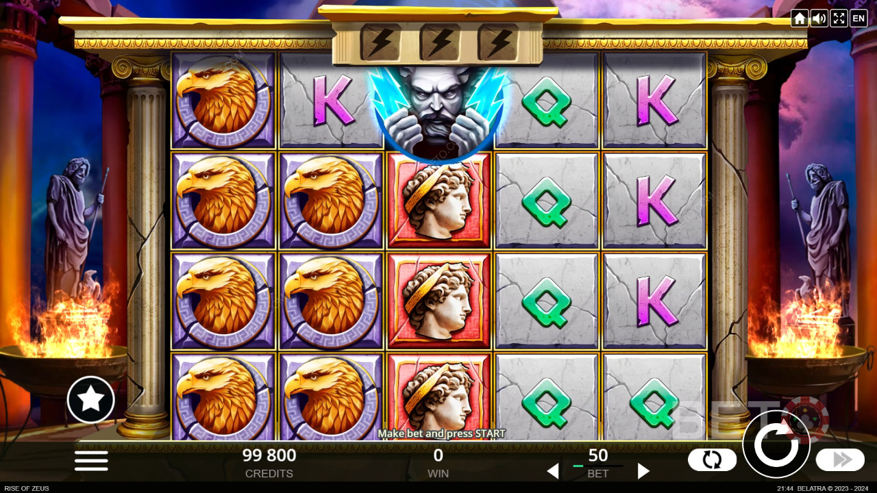Slot Rise of Zeus - Veredicto final
