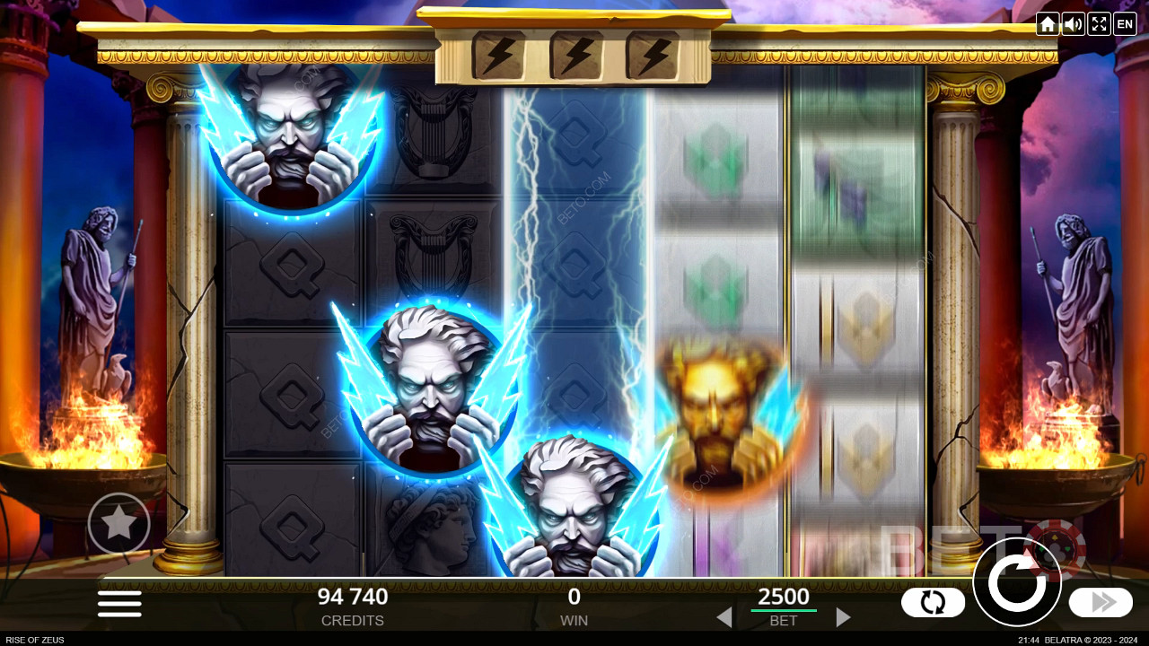 Rise of Zeus Jogo Grátis