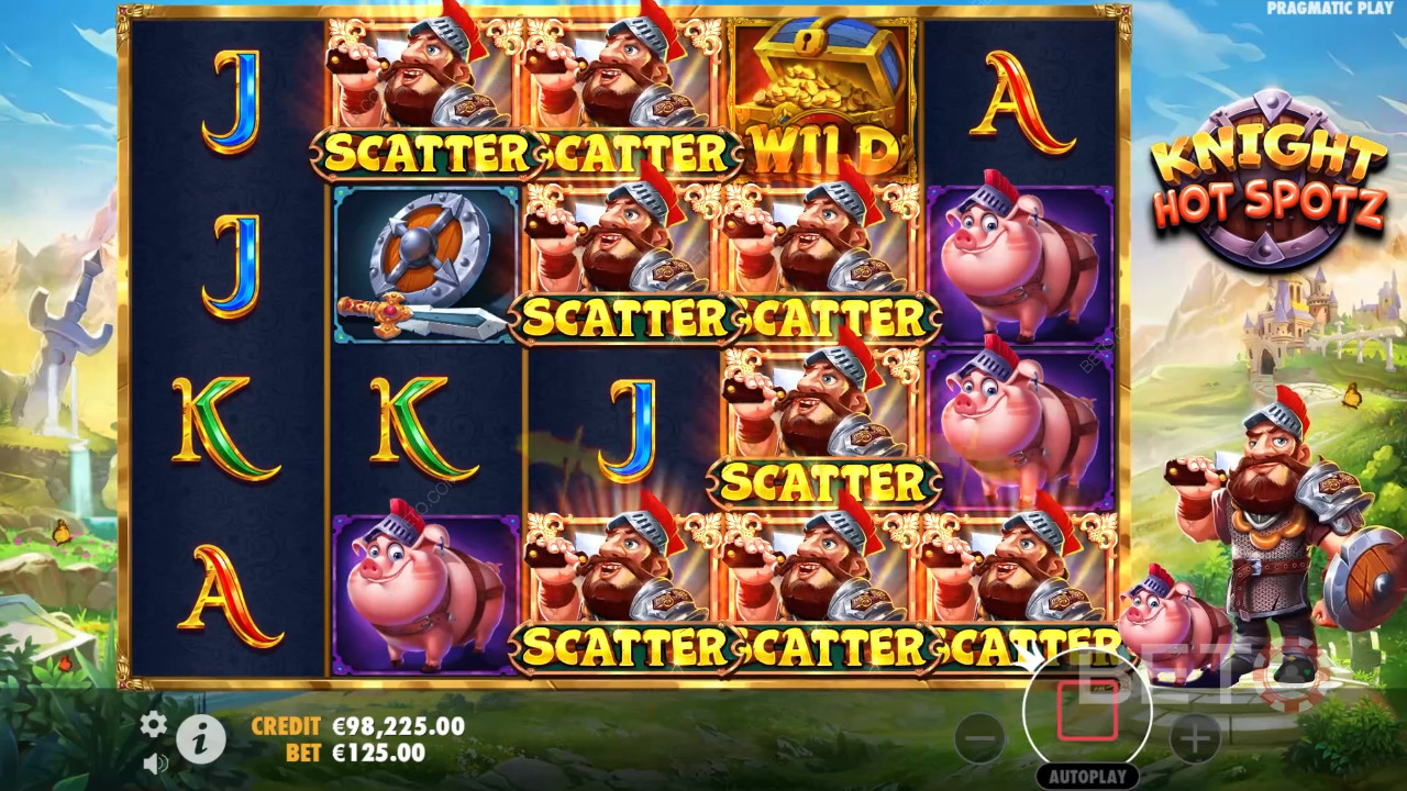 Knight Hot Spotz Avaliação por BETO Slots