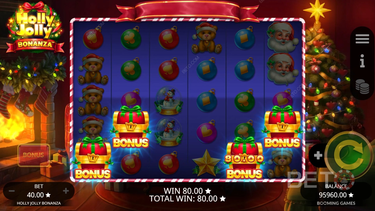 Holly Jolly Bonanza Resenha feita por BETO Slots
